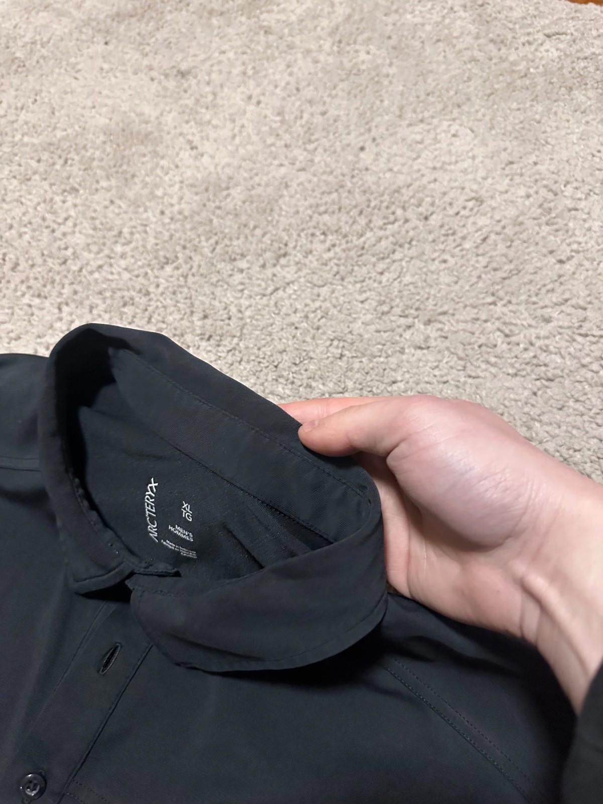Arc'teryx Arc'teryx Captive Polo Shirt Mens XLarge Faded Black Hiking Size US XL / EU 56 / 4 - 7 Thumbnail