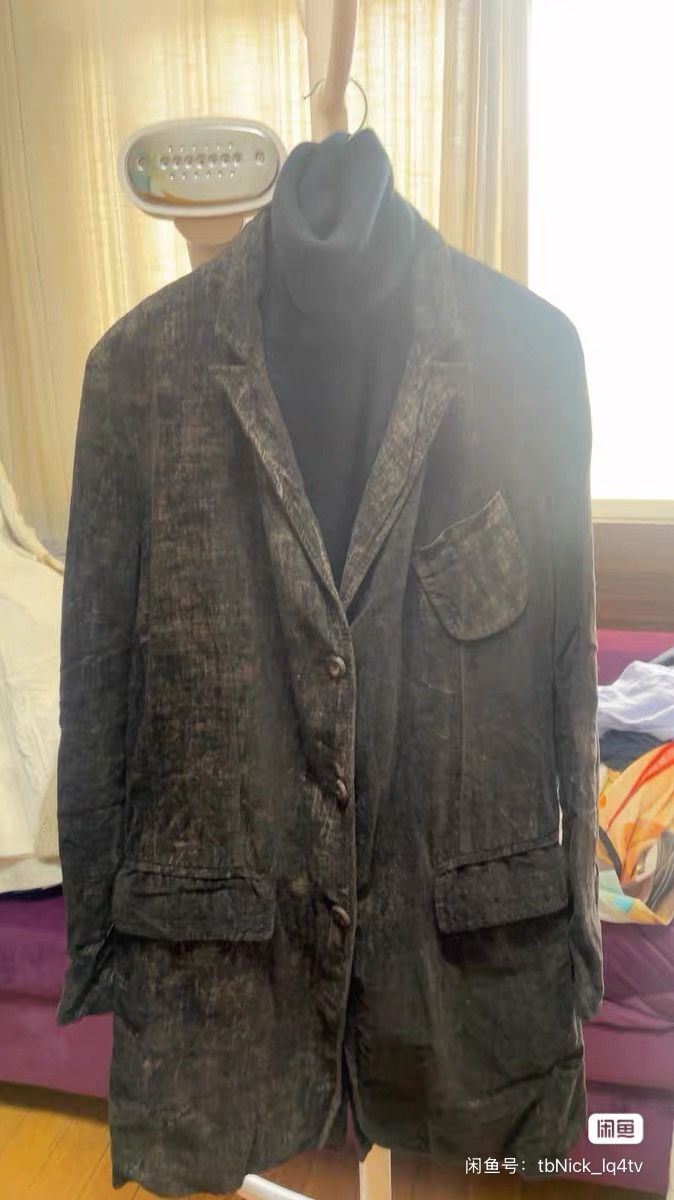uma wang blazer coat parka jacket