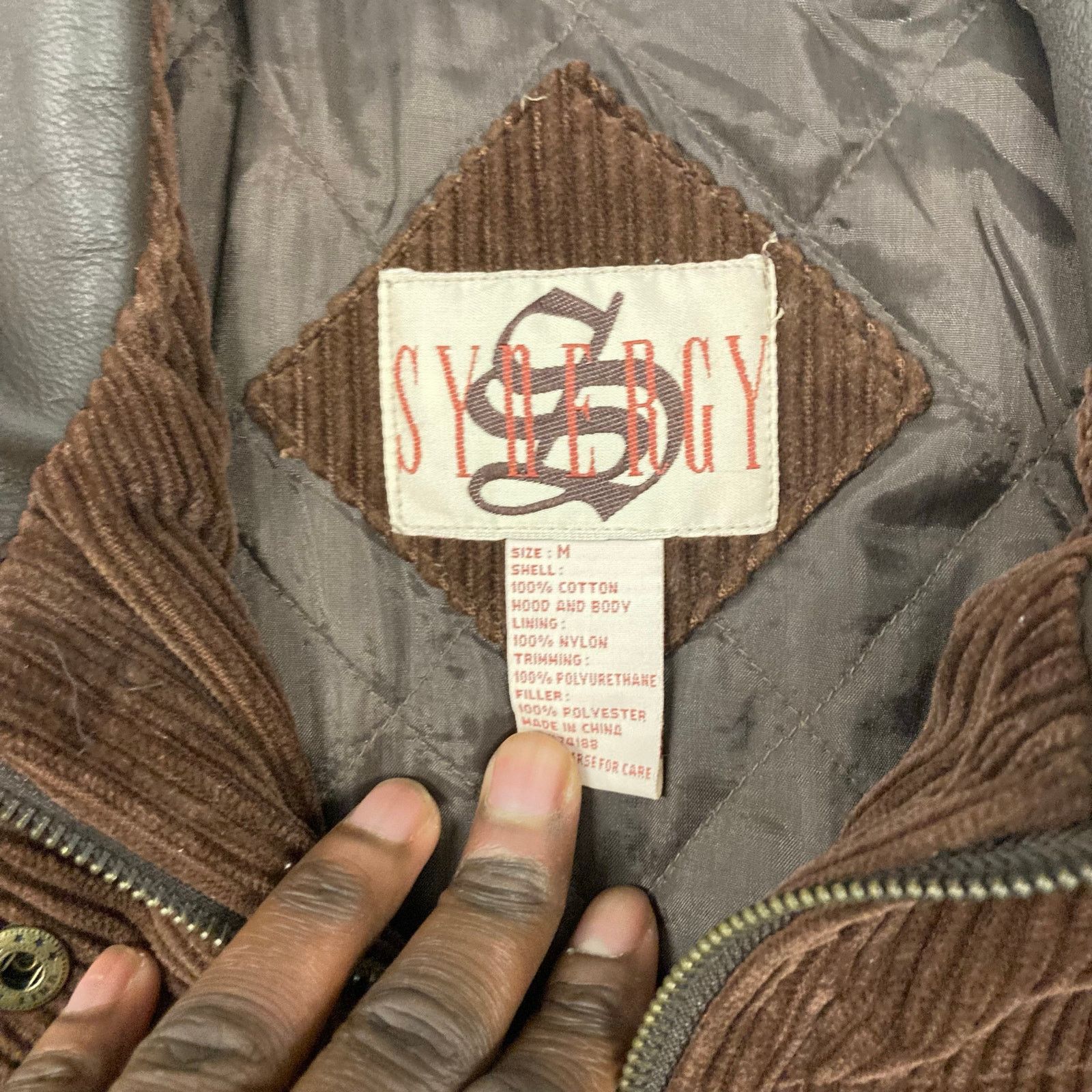 Vintage y2k synergy corduroy chore jacket Size US M / EU 48-50 / 2 - 4 Thumbnail