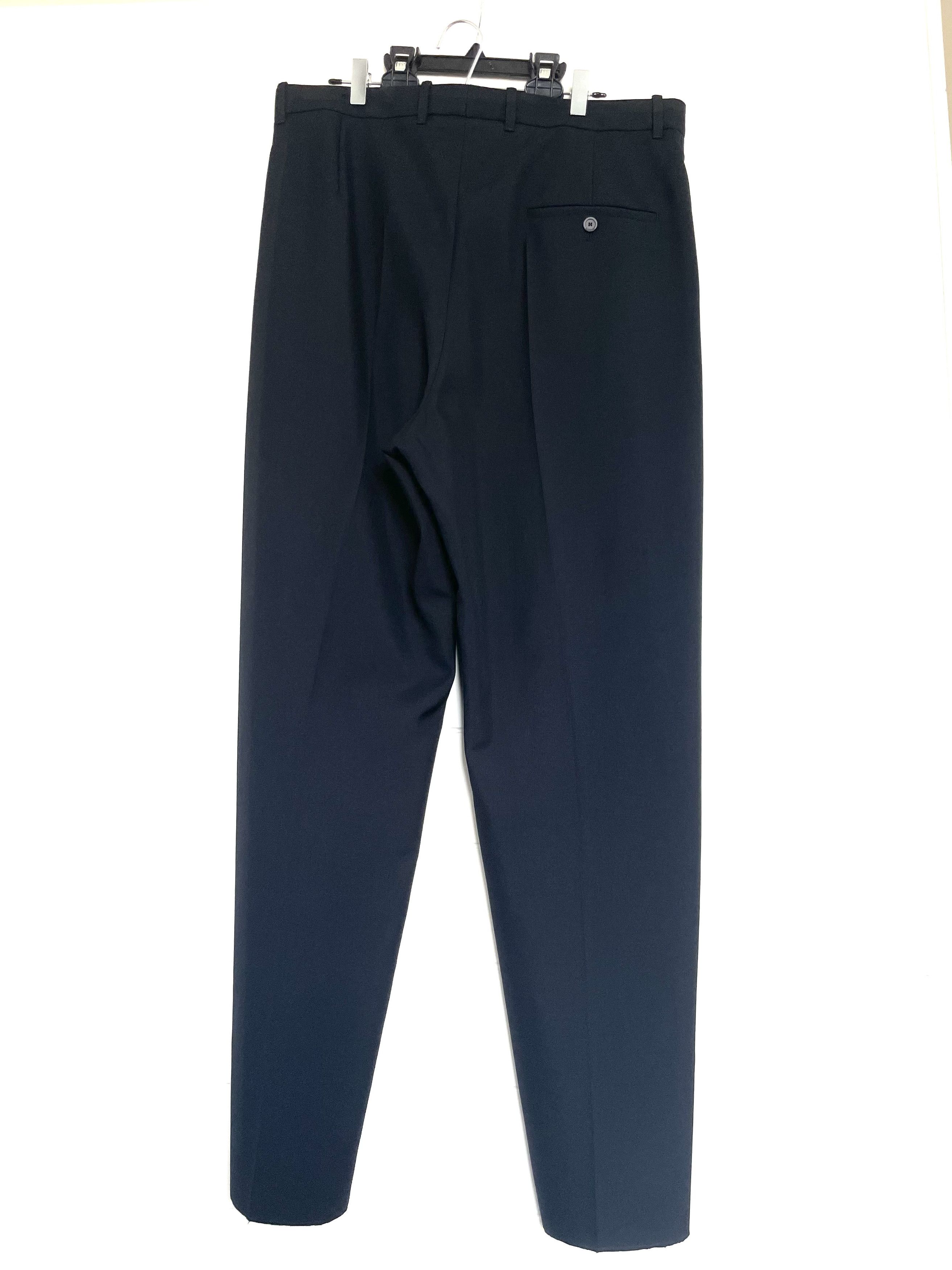Balenciaga Balenciaga wide-legged wool pants Size US 34 / EU 50 - 2 Thumbnail