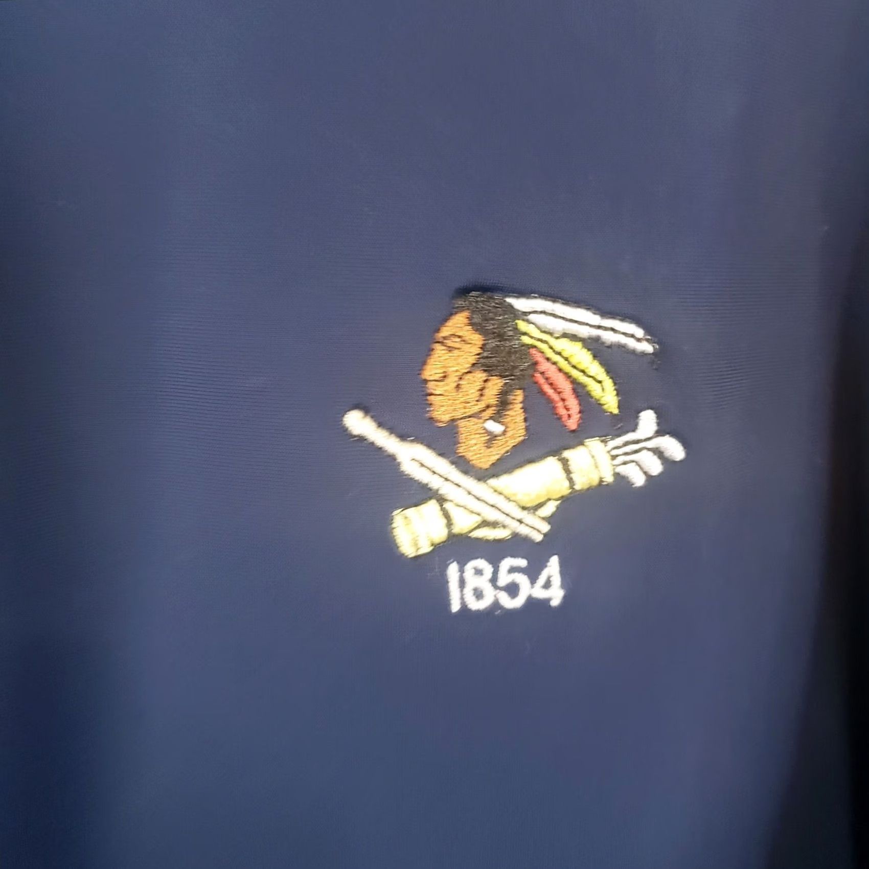 Vintage Levelwear Performance 1/2 Zip Golf Top Mens XL Blue Wissahickon Philadelphia Cricket Club Logo Pullover Jacket Knit Polyester Spandex Size US XL / EU 56 / 4 - 5 Thumbnail