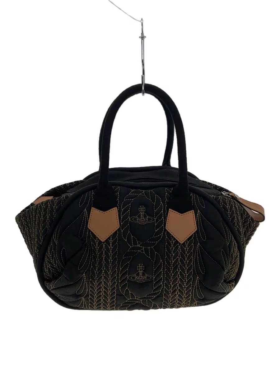 Vivienne Westwood Contrast Stitch Pattern Orb Hand Bag Size ONE SIZE - 1 Thumbnail