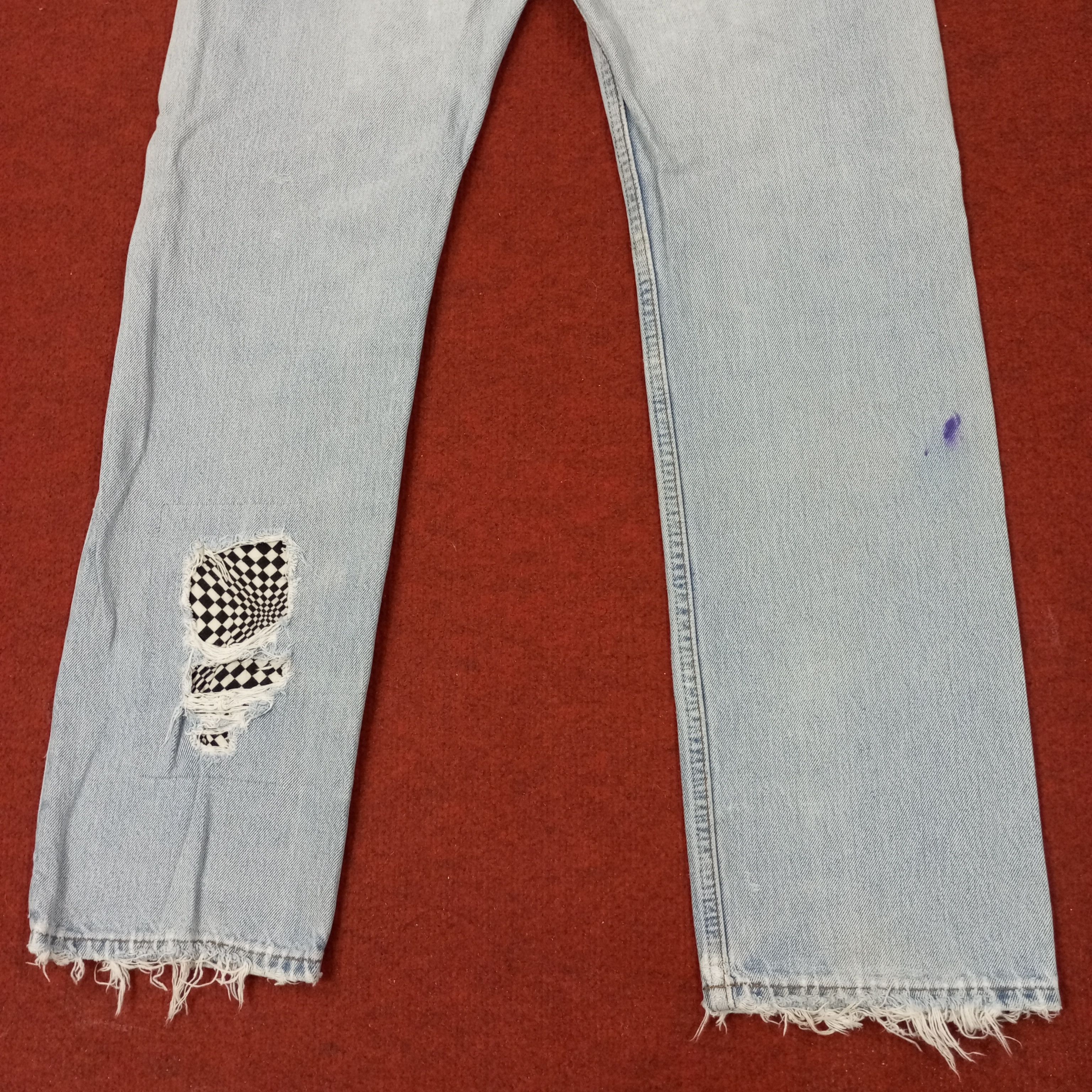 Levi's Levis Fashion Style Distressed Jeans c252n Size US 28 / EU 44 - 6 Thumbnail