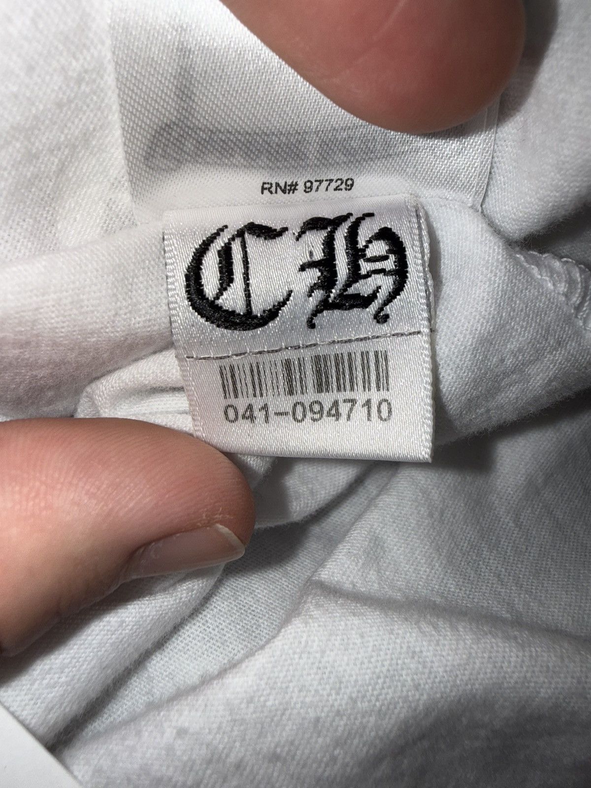 Chrome Hearts Chrome Hearts Neck Letters Logo T-shirt Size US L / EU 52-54 / 3 - 6 Thumbnail