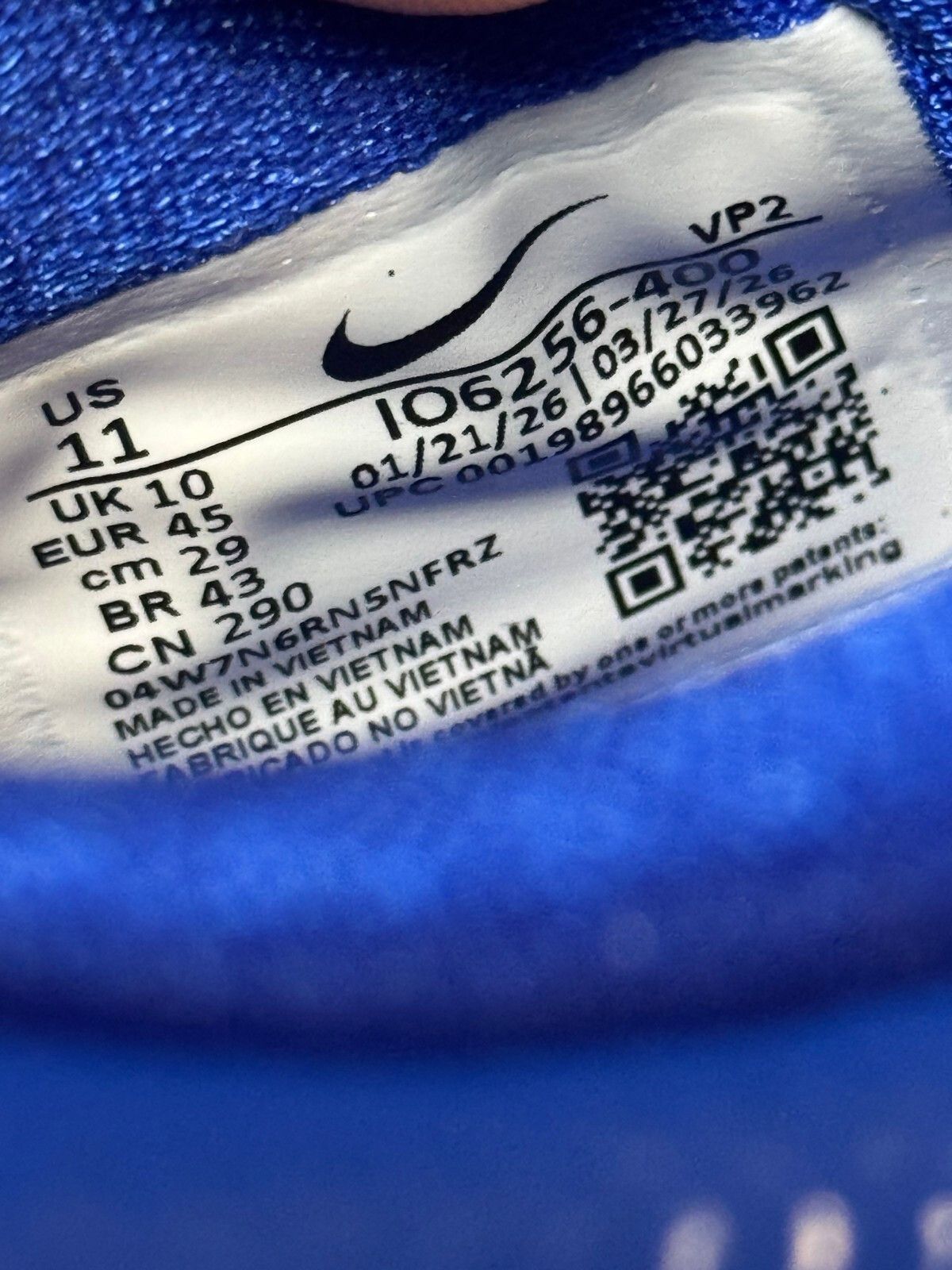 Nike Size 11 - Nike Kobe 5 Protro Dodgers Size US 11 / EU 44 - 6 Thumbnail