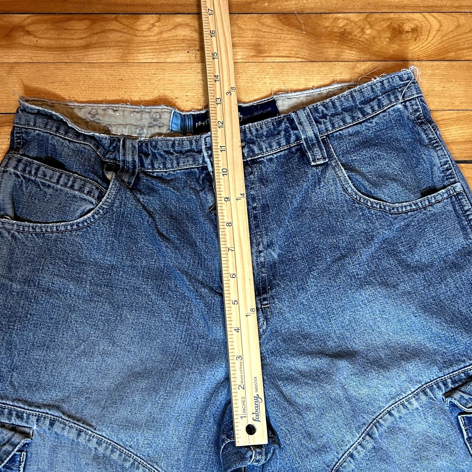 Vintage Y2K Phys. Ed Double Knee Jorts 34 Size US 34 / EU 50 - 7 Thumbnail
