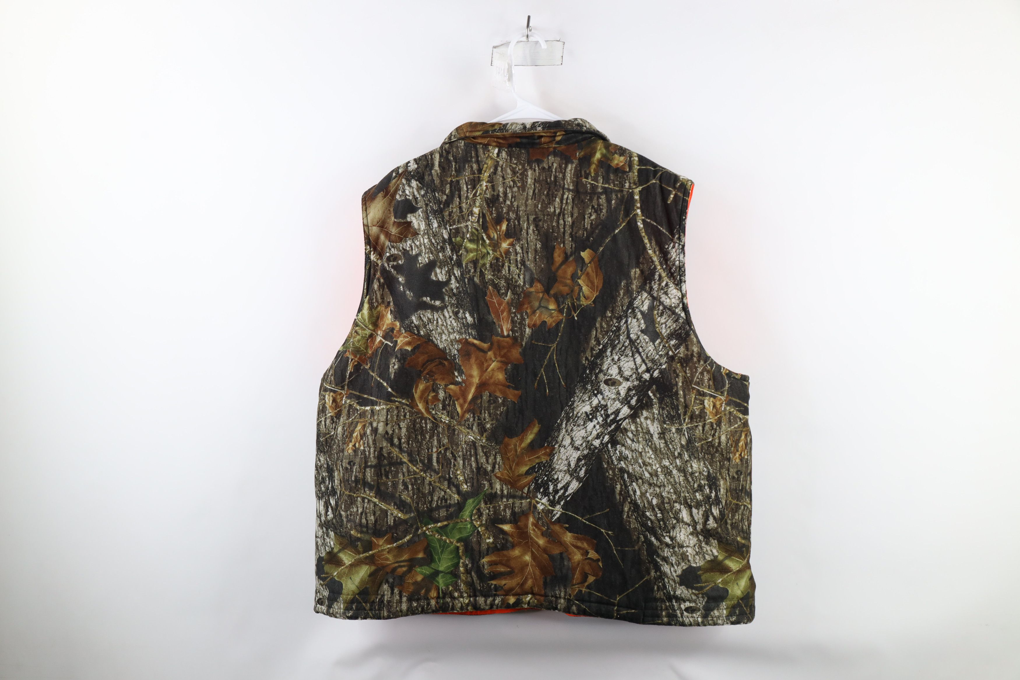 Vintage Vintage 90s Streetwear Reversible Camouflage Puffer Vest Size ONE SIZE - 5 Thumbnail