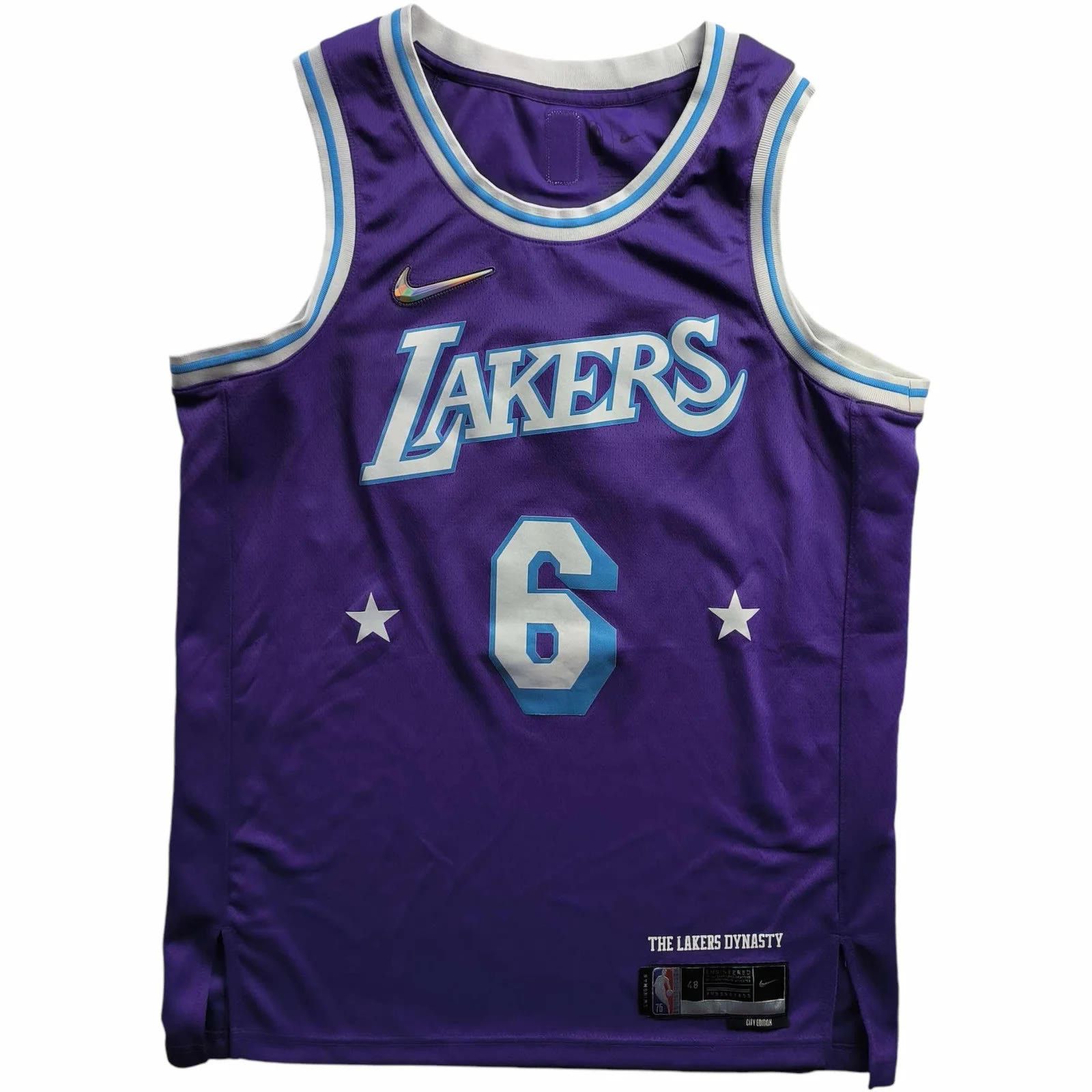 Nike Los Angeles Lakers LeBron James City Edition NBA jersey L Size US L / EU 52-54 / 3 - 1 Thumbnail