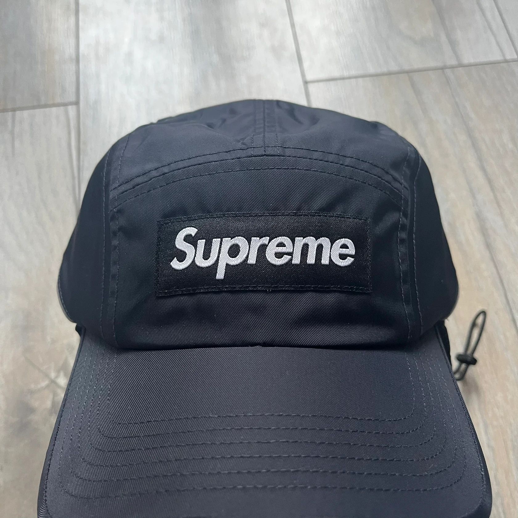 Supreme Supreme Polartec Lined Packable Earflap Camp Cap Black Size ONE SIZE - 2 Thumbnail