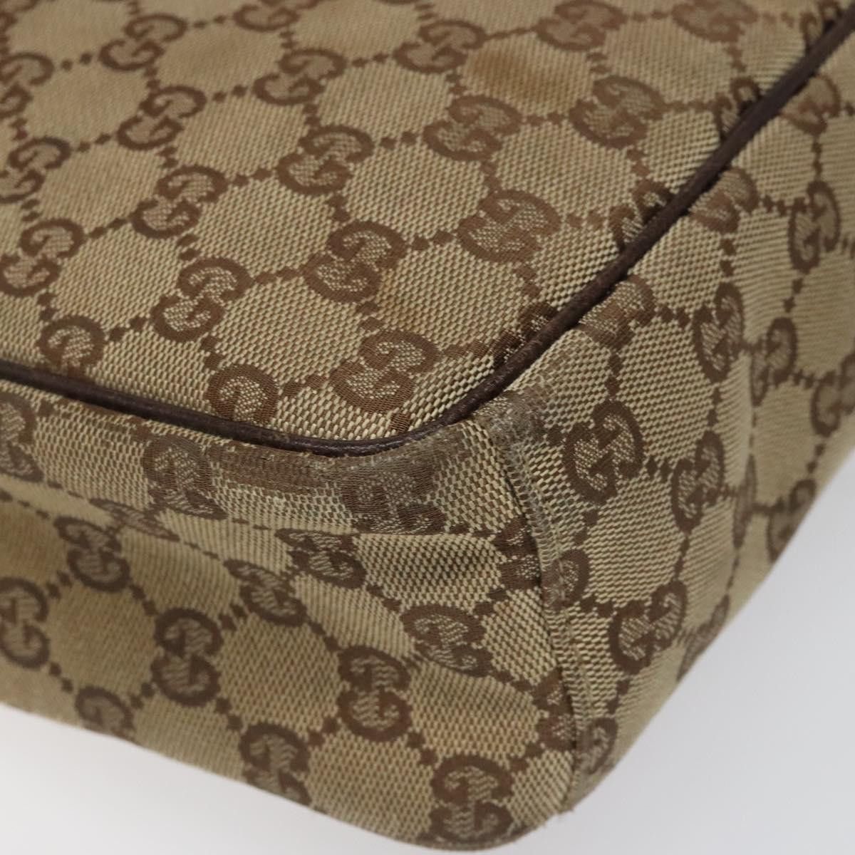 Gucci GUCCI GG Canvas Shoulder Bag Beige Size ONE SIZE - 11 Thumbnail