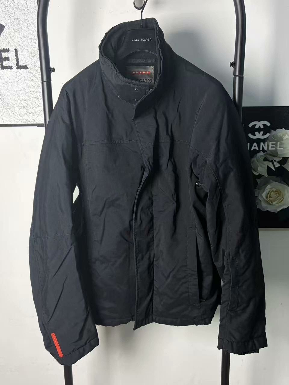 Prada Prada Retro White Light Jacket m Men Size US M / EU 48-50 / 2 - 1 Thumbnail