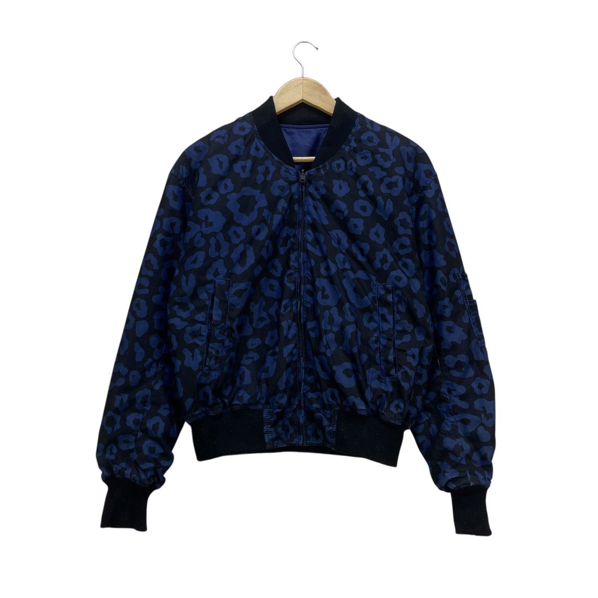 💥Vintage Japanese Brand Moussy Reversible Bomber Jacket
