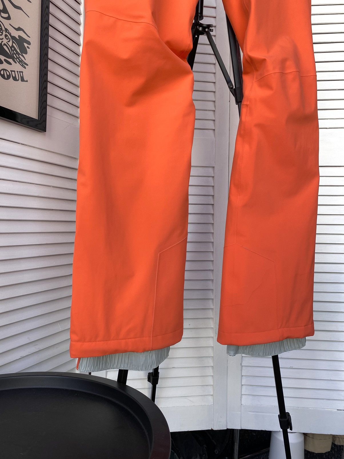 Designer Toni Sailer Premium Ski Snow Pants Orange RRP600$ Size 24" / US 00 / IT 34 - 8 Thumbnail