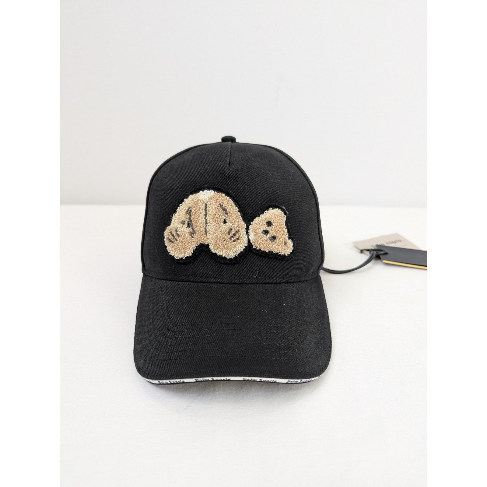 Palm Angels o1rshd1 Size: OS / PA Teddy Bear Cap / Hat in Black/Brown Size ONE SIZE - 2 Thumbnail