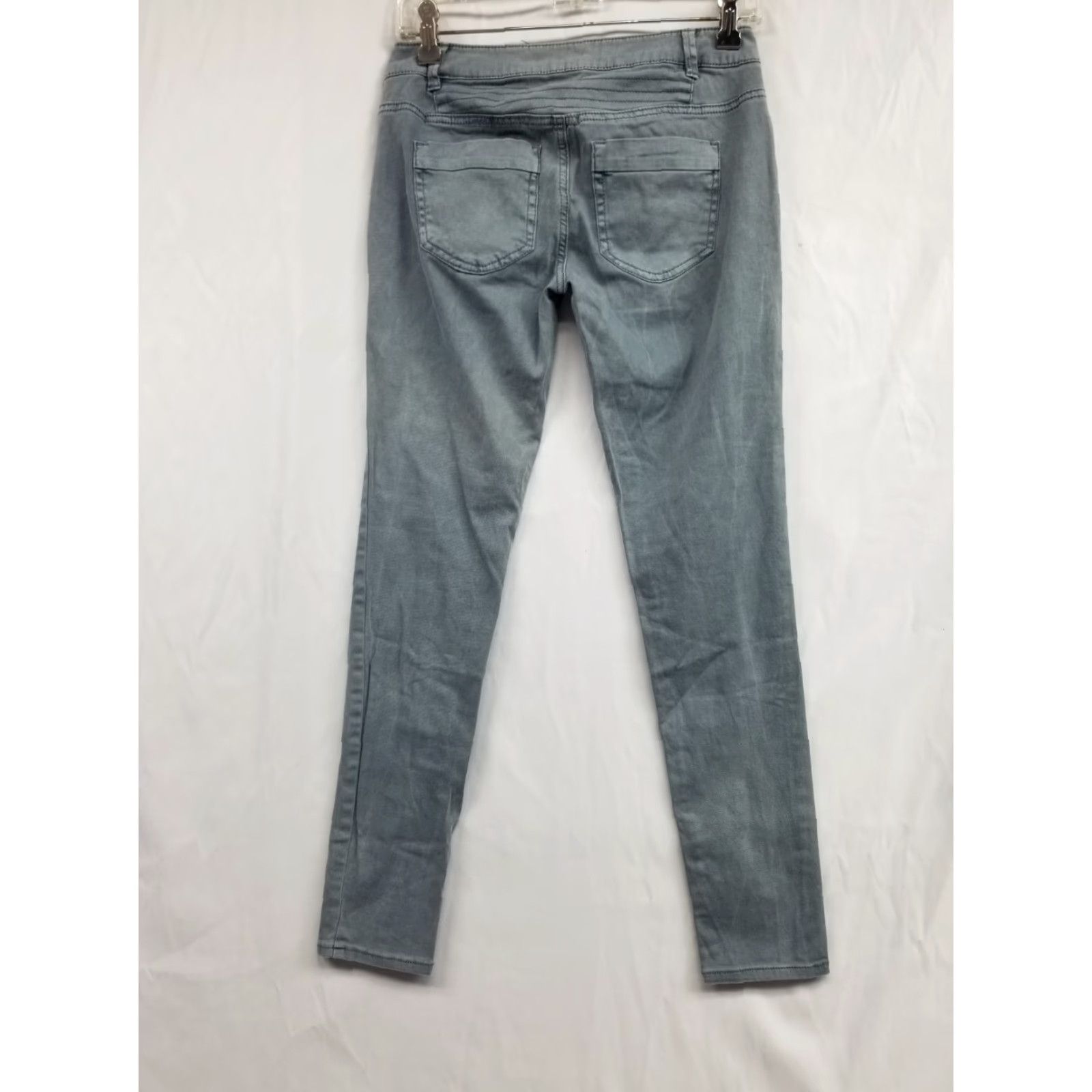 Vintage FIRE LOS ANGELES Jeans Skinny Denim Gray Juniors Size 1 Women KS? Size 25" / US 0 / IT 36 - 2 Thumbnail