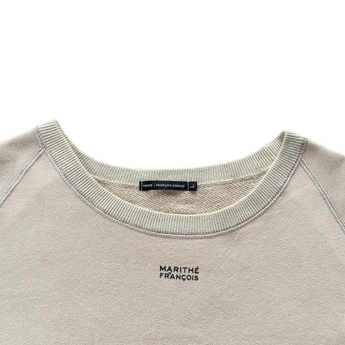Marithe + Francois Girbaud Girbaud minimal sweatshirt Size US L / EU 52-54 / 3 - 2 Thumbnail
