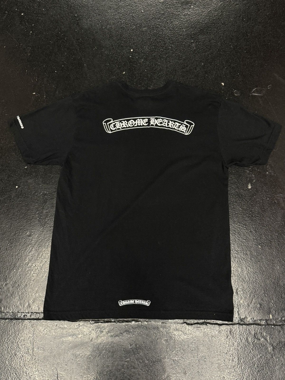 Chrome Hearts Chrome Hearts Scroll Logo T-Shirt Size US XL / EU 56 / 4 - 2 Thumbnail