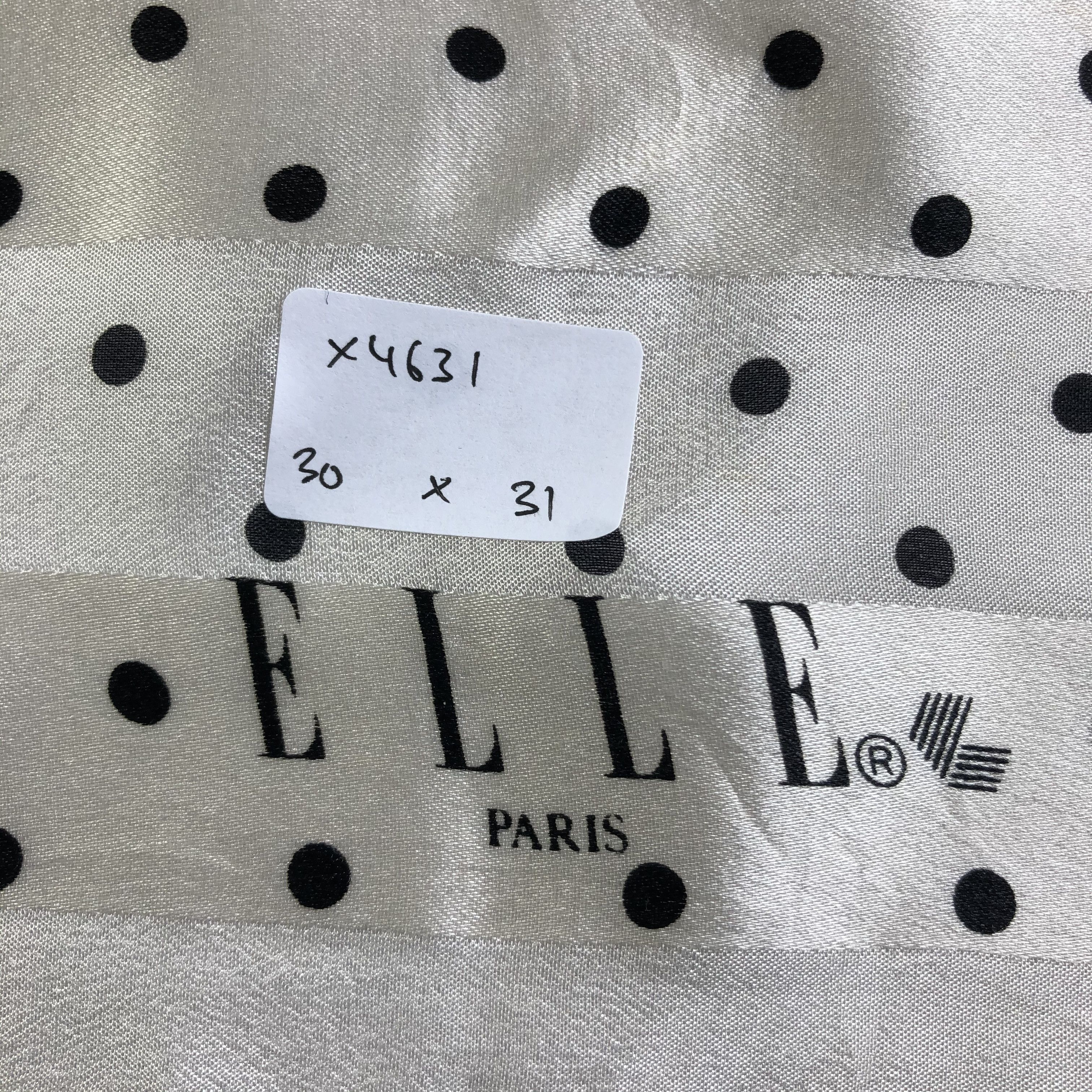 Vintage Vintage Elle Paris Silk Scarf Size ONE SIZE - 6 Thumbnail