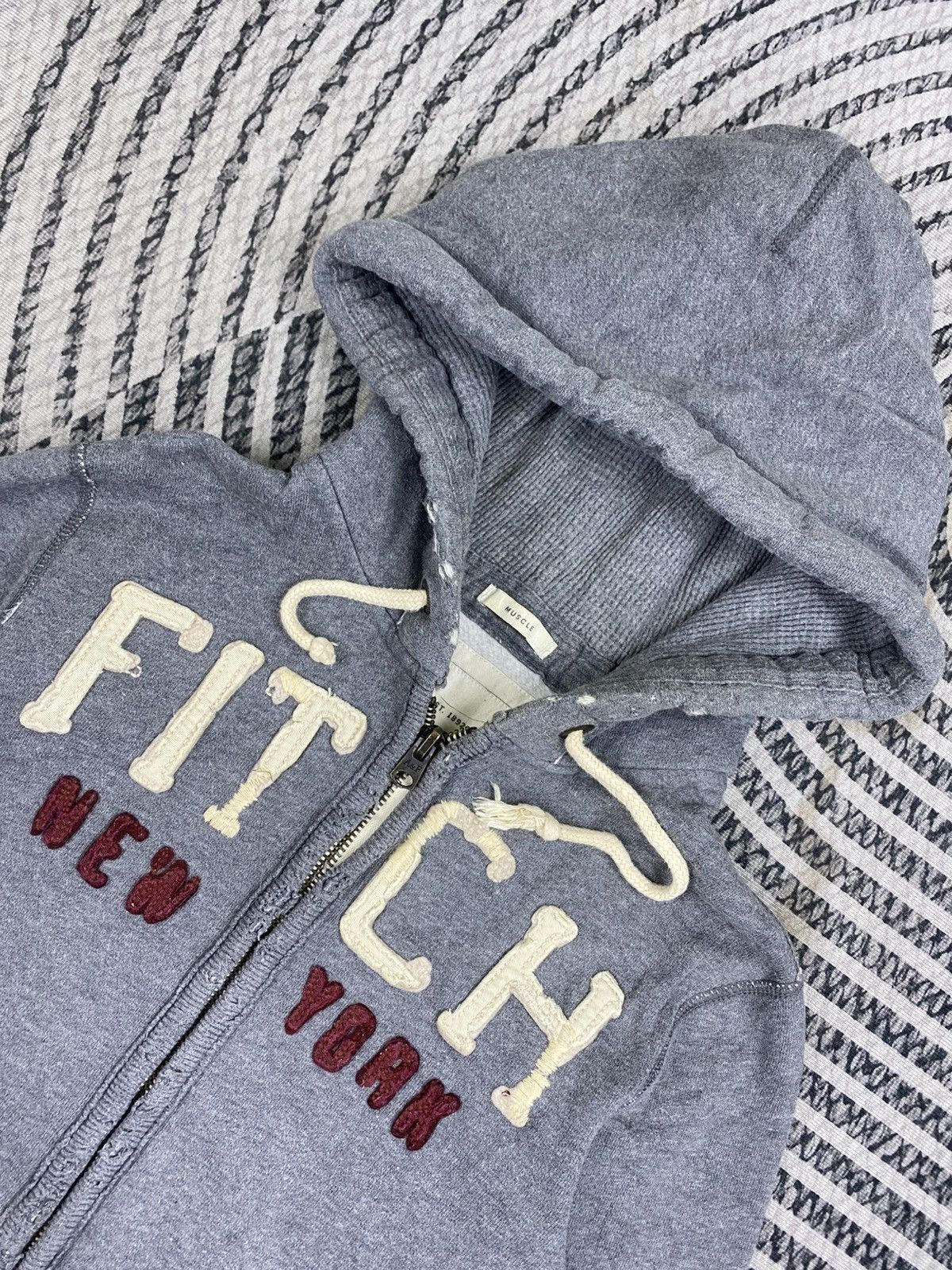 Abercrombie & Fitch Vintage Abercrombie & Fitch Zipper Hooded Size US L / EU 52-54 / 3 - 8 Thumbnail