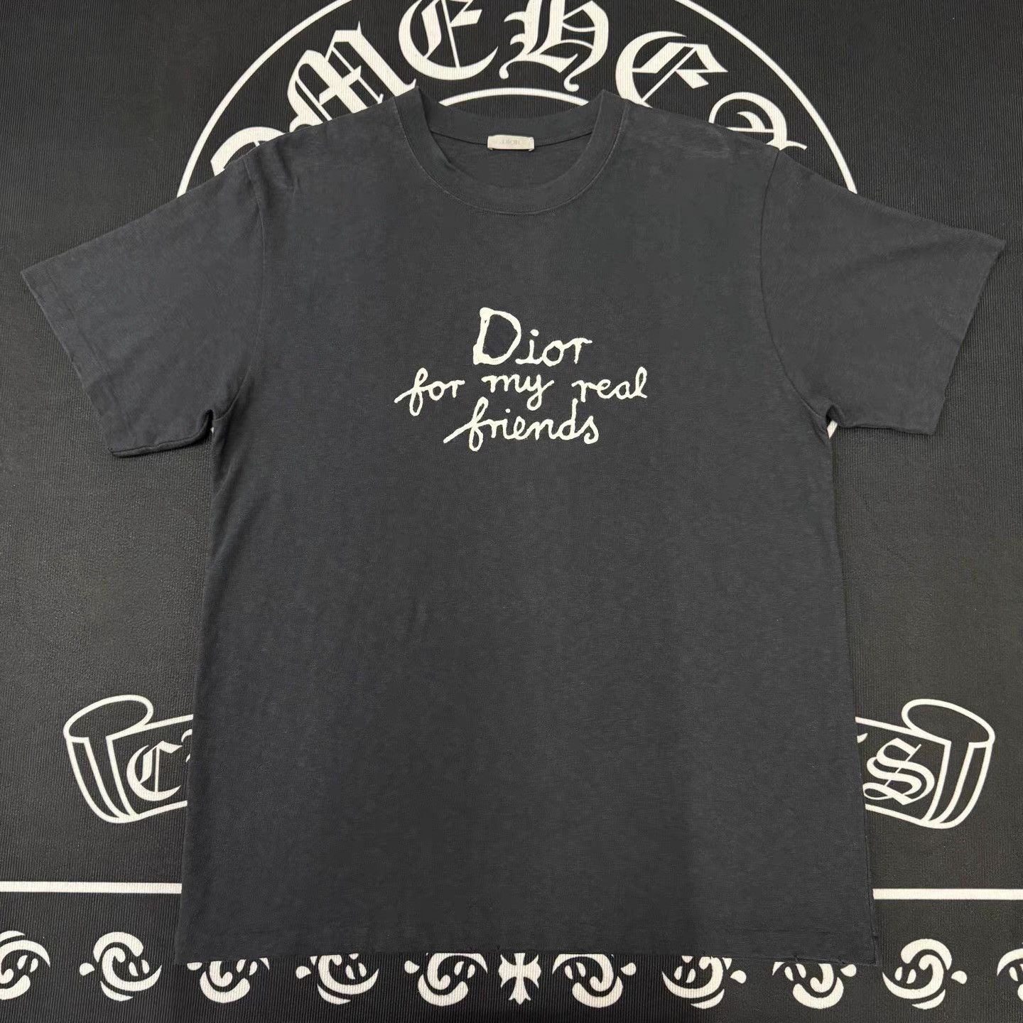 Dior Dior Black Blue Towel Short Sleeve T-shirt-yf | Grailed