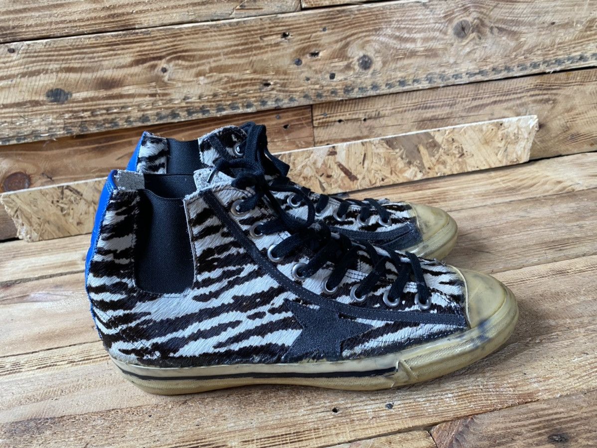 Golden Goose Golden goose V-star hi-top sneakers animal print sz 41 Size US 8 / EU 41 - 9 Thumbnail