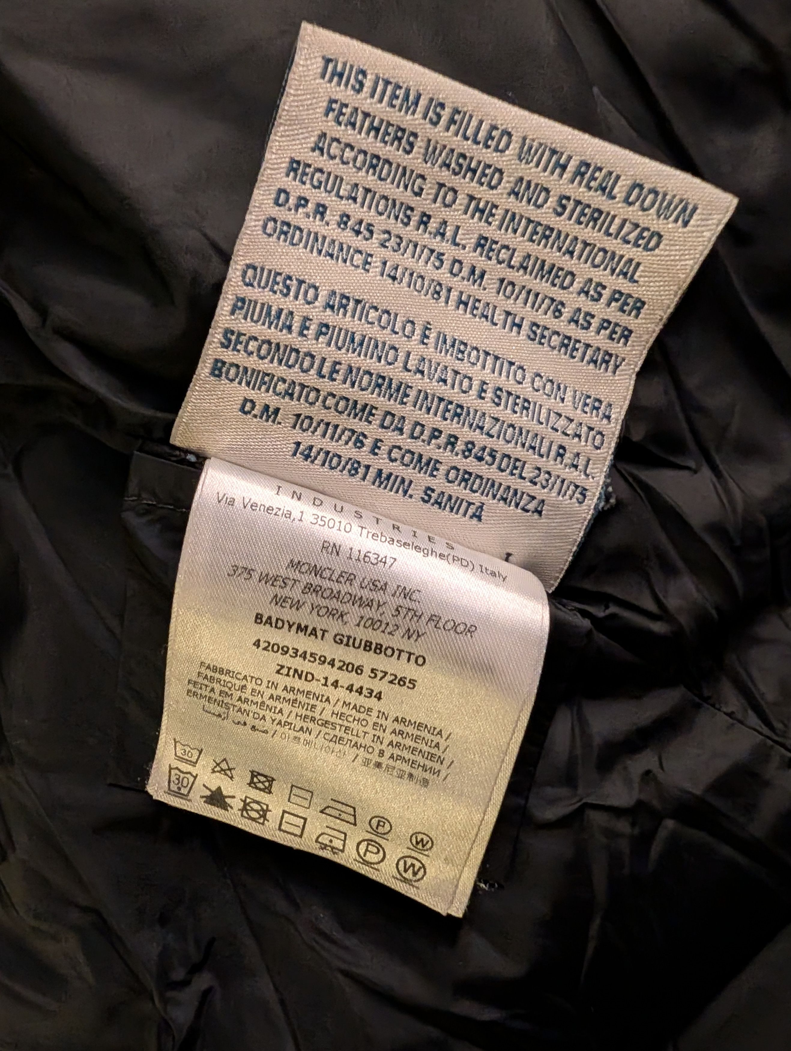 Moncler Moncler Badymat Giubbotto Down Puffer Jacket Size 4 Grey Size L / US 10 / IT 46 - 7 Thumbnail