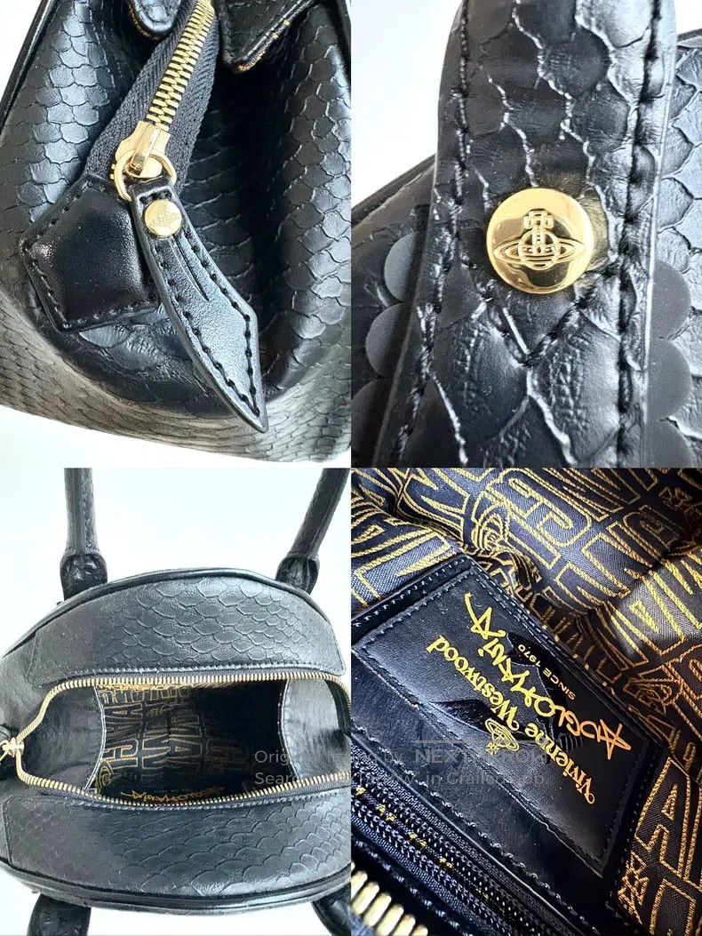 Vivienne Westwood vivienne westwood size os aoglomania Black Crocodile Leathe Size ONE SIZE - 8 Thumbnail