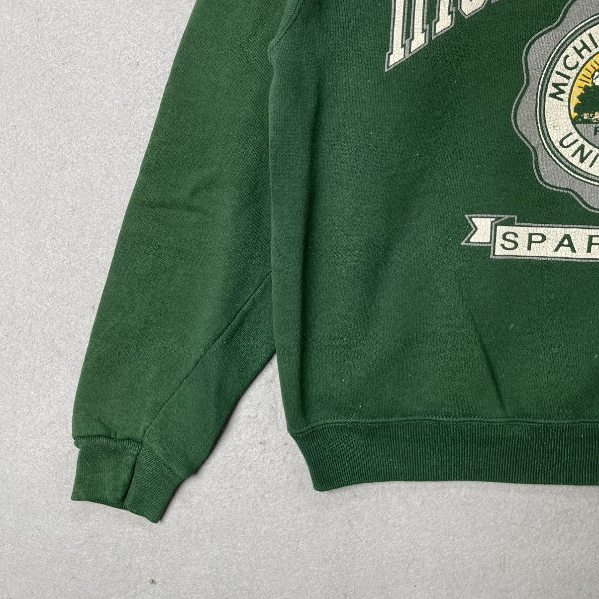 Vintage Vintage Michigan State Spartans Crewneck Sweatshirt USA Made Size US L / EU 52-54 / 3 - 5 Thumbnail