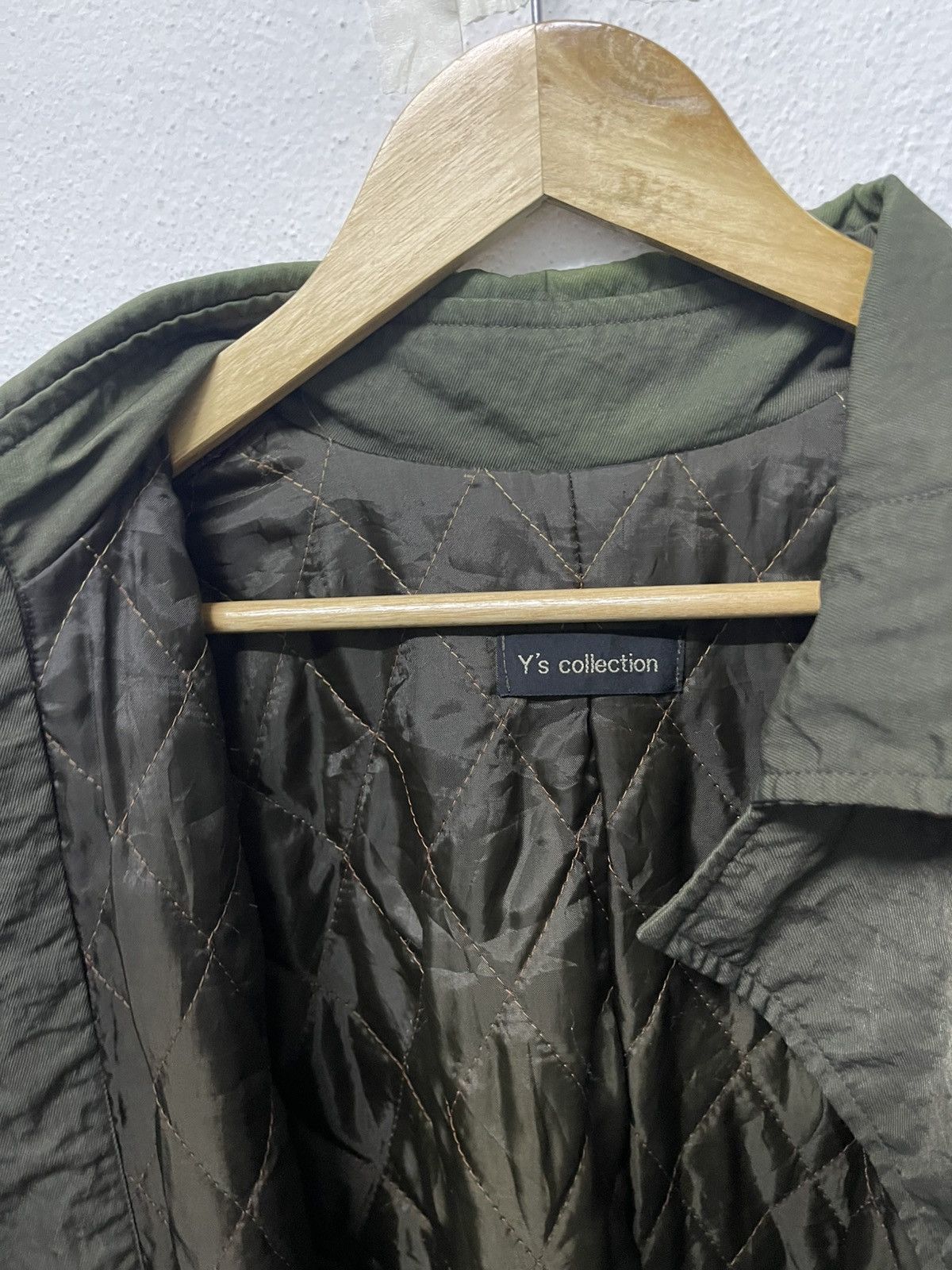 Yohji Yamamoto 1990s Y’S COLLECTION YOHJI YAMAMOTO BUTTON UP JACKET Size US L / EU 52-54 / 3 - 21 Thumbnail