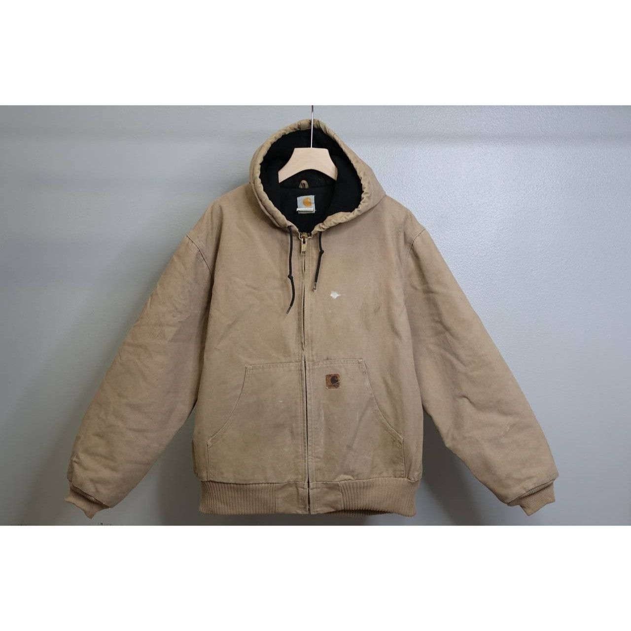Carhartt Carhartt J131 Duck Active Jacket Thermal Lined Hooded Brown Size US XXL / EU 58 / 5 - 1 Thumbnail
