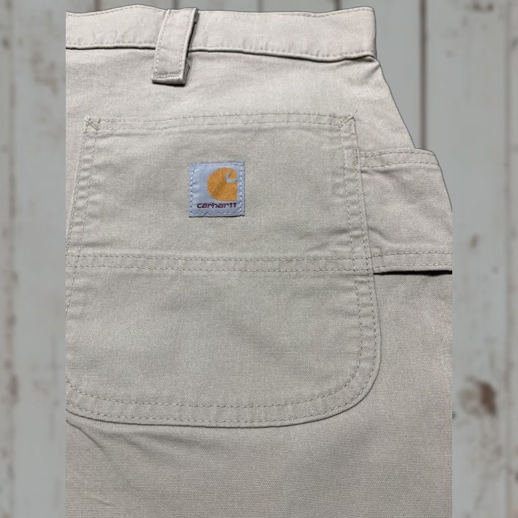 Carhartt VINTAGE Carhartt Cargo Shorts Mens 42 Canvas Beige 10 Inseam 42 Waist Tan Beig e Cotton Workwear Y2K Skater Grunge Regular Mens Size US 42 / EU 58 - 1 Thumbnail