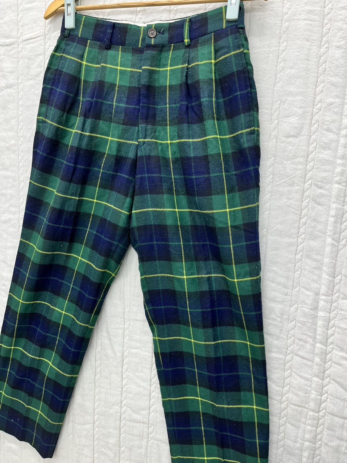 Beams Plus × Japanese Brand ARCHIVE🔥BEAMS WOOL TARTANS PANTS Size 27" / US 4 / IT 40 - 3 Thumbnail