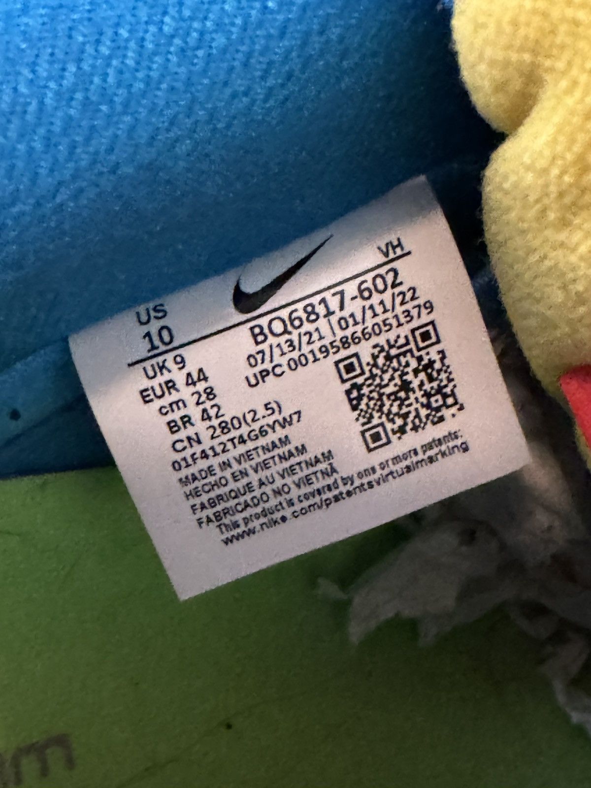 Nike SB Nike SB Dunk Low “Bart Simpson” Size US 10 / EU 43 - 6 Thumbnail