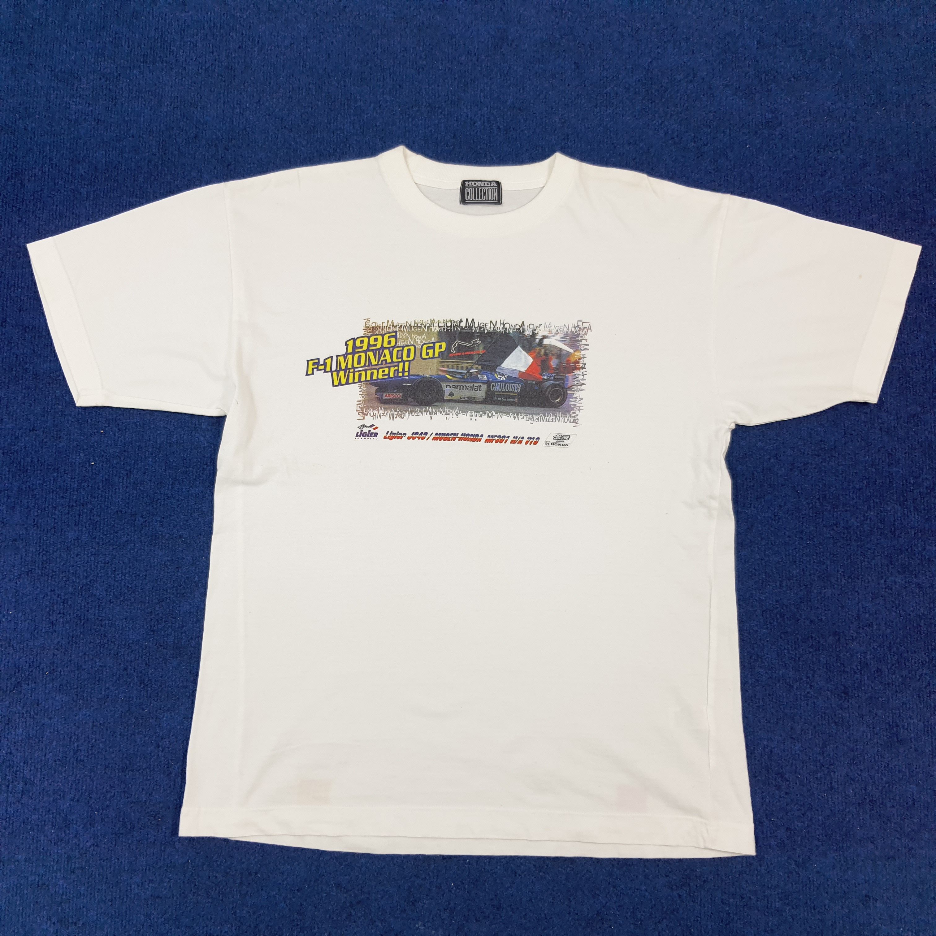 Honda × Japanese Brand × Vintage Vintage HONDA Collection Japanese Brand Motorsports Tshirt Size US L / EU 52-54 / 3 - 1 Thumbnail