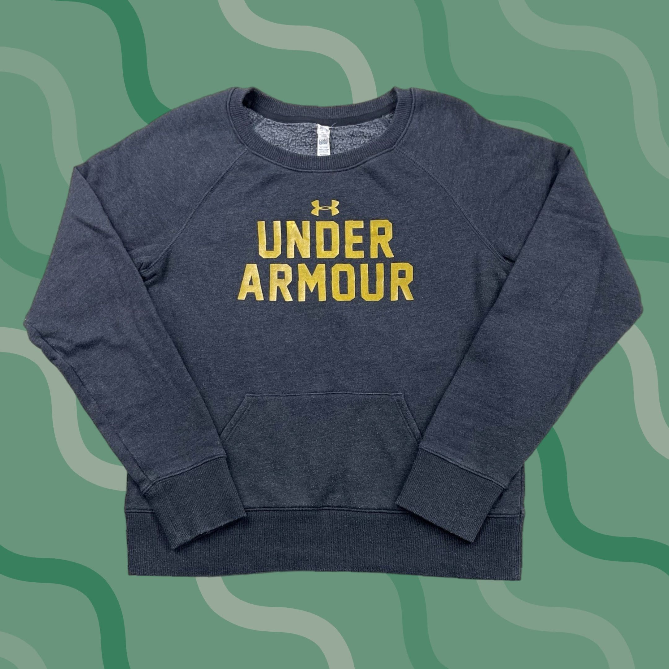 Under Armour Under Armour Women’s M Crewneck Sweatshirt ColdGear Gray Pullover Activewear Shirt Sweatshirt Logo Redundant? No. Size M / US 6-8 / IT 42-44 - 1 Thumbnail