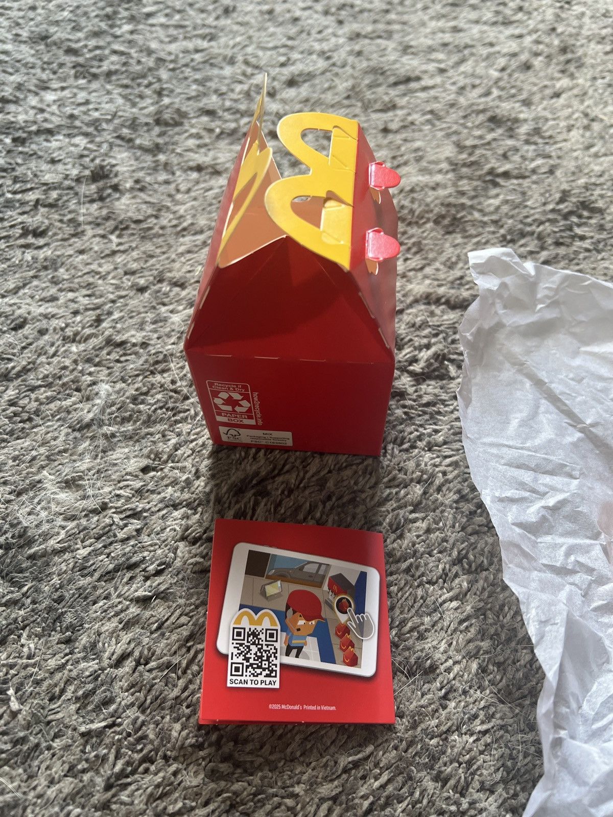 Hypebeast 2025 Lil McDonald’s Happy Meal Kids Fries Miniature Size ONE SIZE - 5 Thumbnail