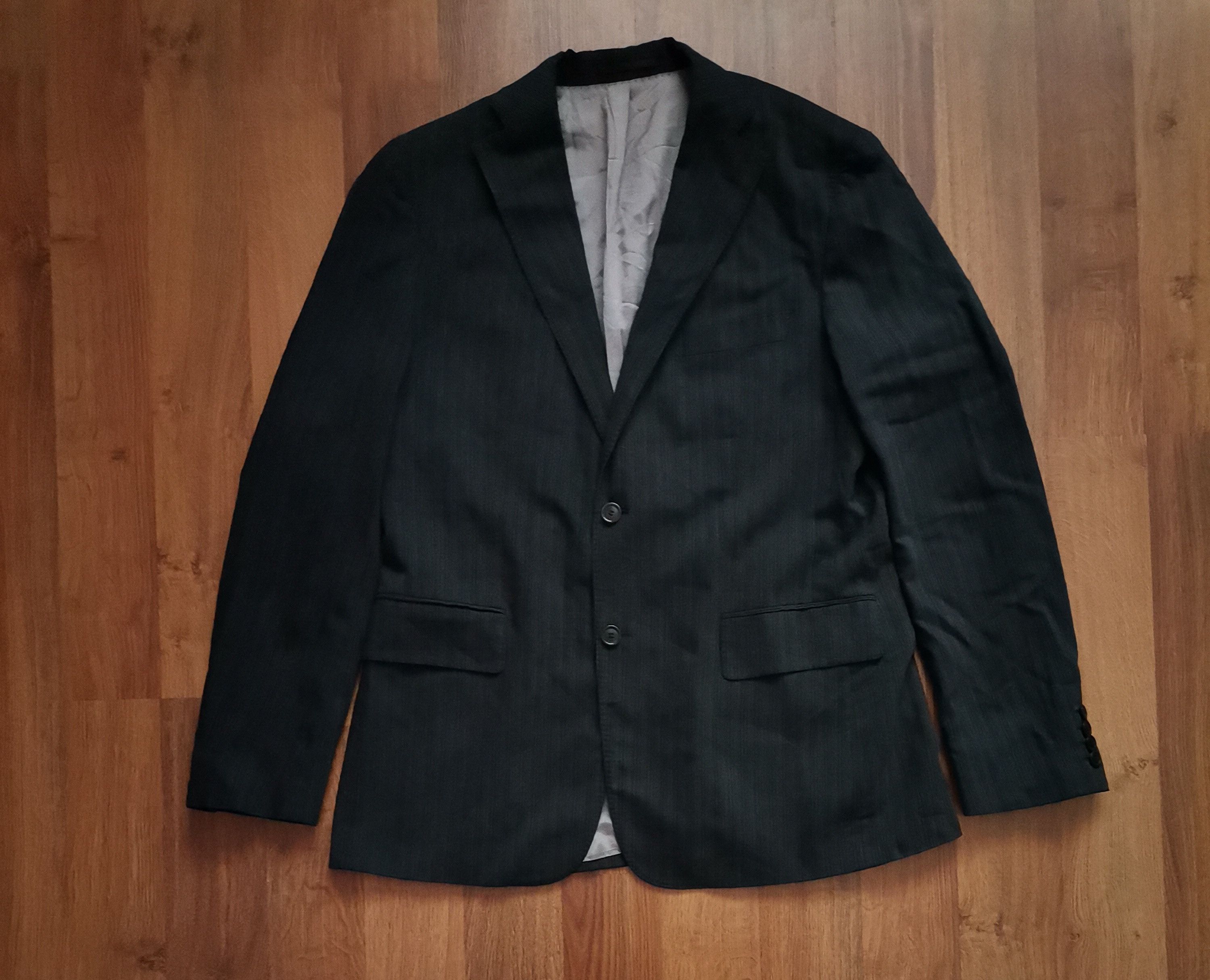 Hugo Boss × Vintage Vintage Hugo Boss Striped Blazer Size 42R - 1 Thumbnail