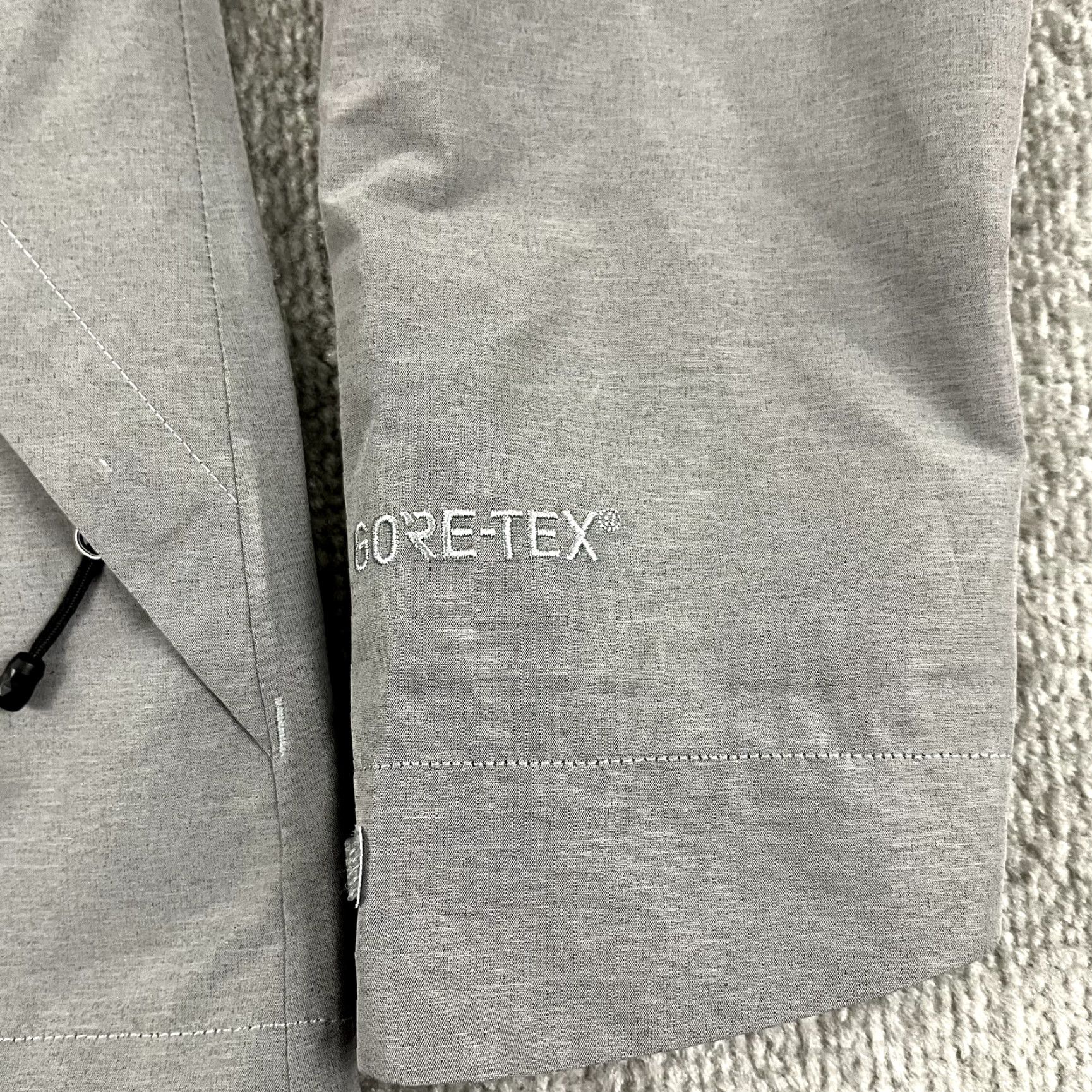 The North Face The North Face Jacket Womens XS Gray Goretex Dyrzzle Raincoat Hiking Hooded L/S Size L / US 10 / IT 46 - 4 Thumbnail
