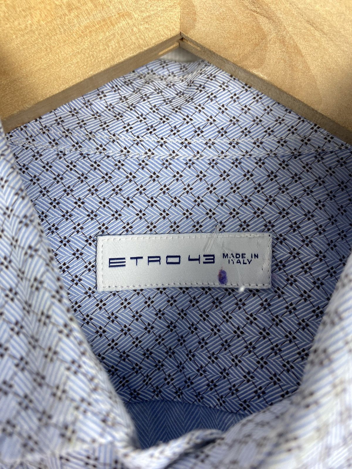 Etro Etro men’s long sleeve button up shirt size 43 Size US XL / EU 56 / 4 - 9 Thumbnail