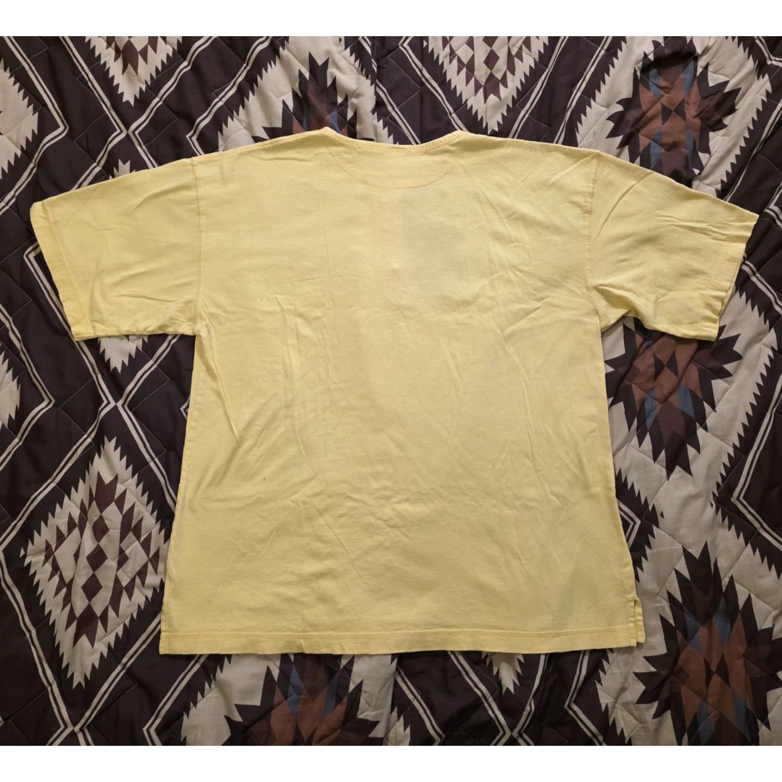 Disney VINTAGE Disney Seven Dwarfs Embroidered Henley T-Shirt Yellow Women's XL Regular Dress? Size XL / US 12-14 / IT 48-50 - 3 Thumbnail