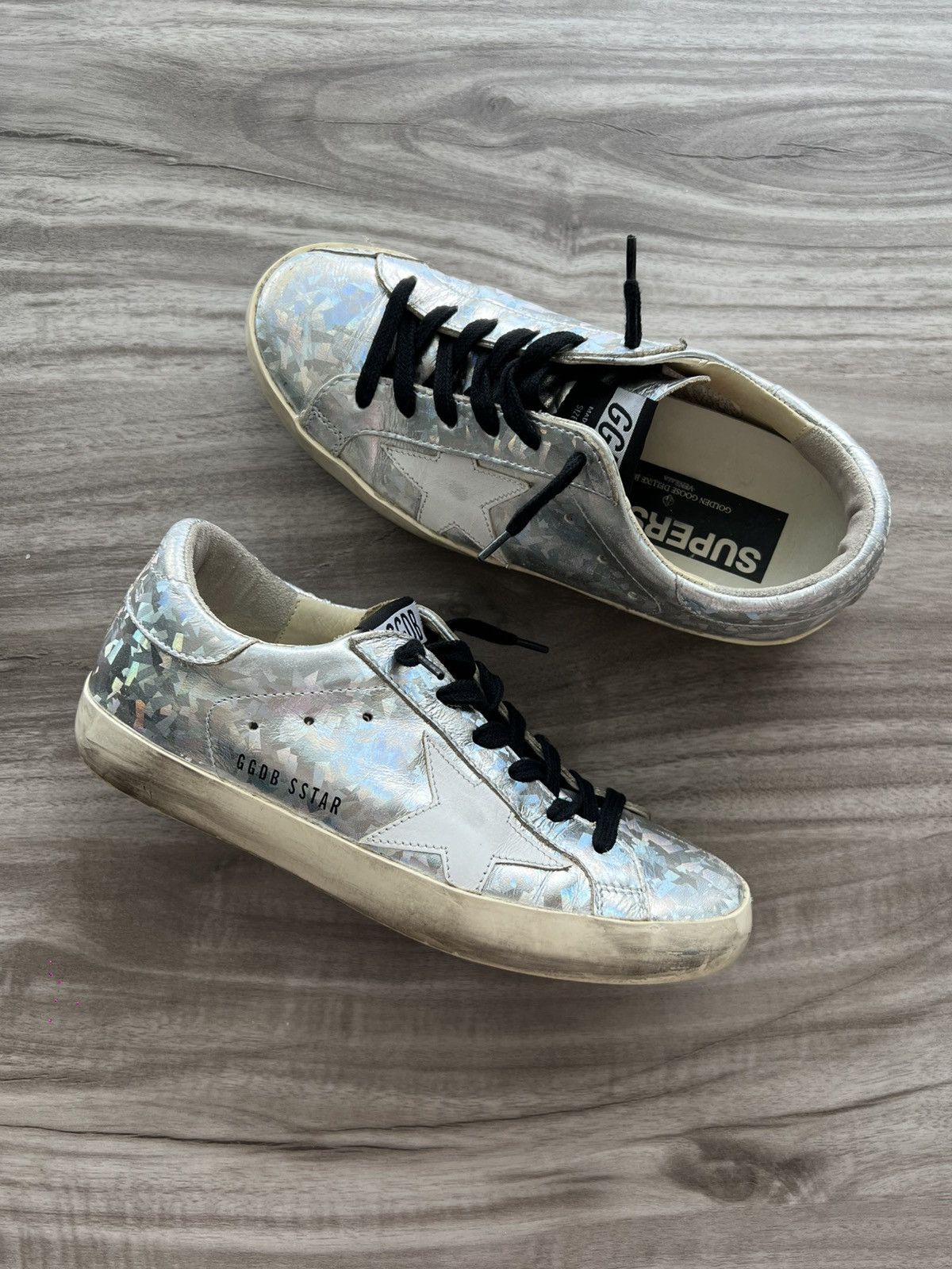 Golden Goose Golden Goose Superstar Low Size 4.5 (EU 35) Womens Size US 4.5 / IT 34.5 - 1 Thumbnail