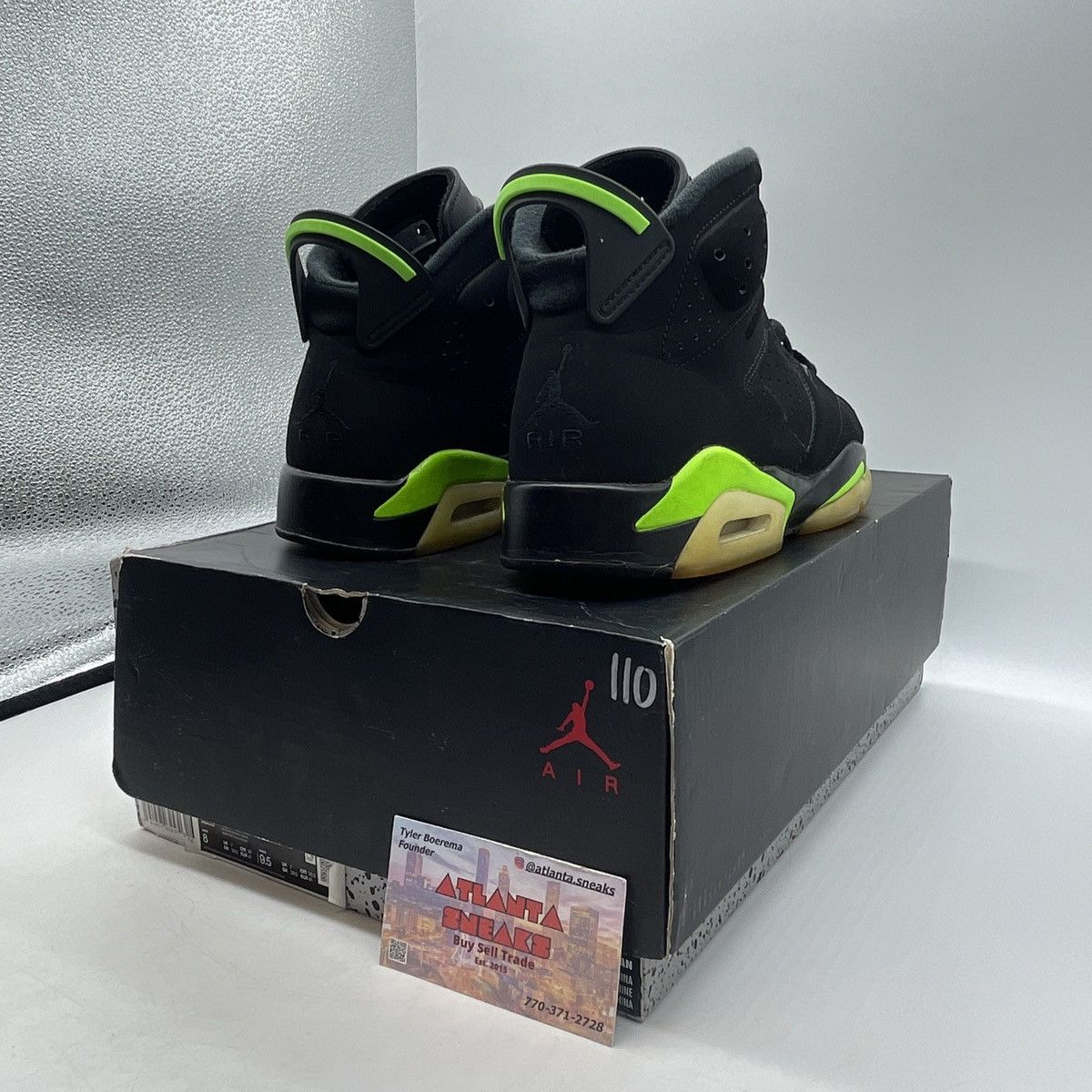 Jordan Brand Air Jordan 6 electric green Size US 8 / EU 41 - 5 Thumbnail