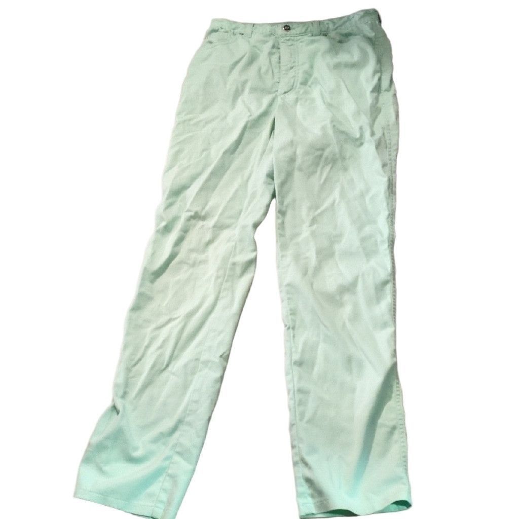 Escada Escada Mint Green Pants Size 38 Size 30" / US 8 / IT 44 - 1 Thumbnail