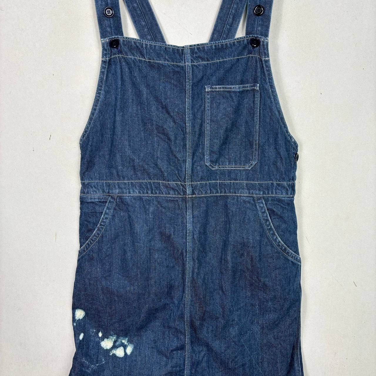45rpm 45RPM JAPAN BLUE DENIM JUMPER DRESS SKIRT Size S / US 4 / IT 40 - 4 Thumbnail