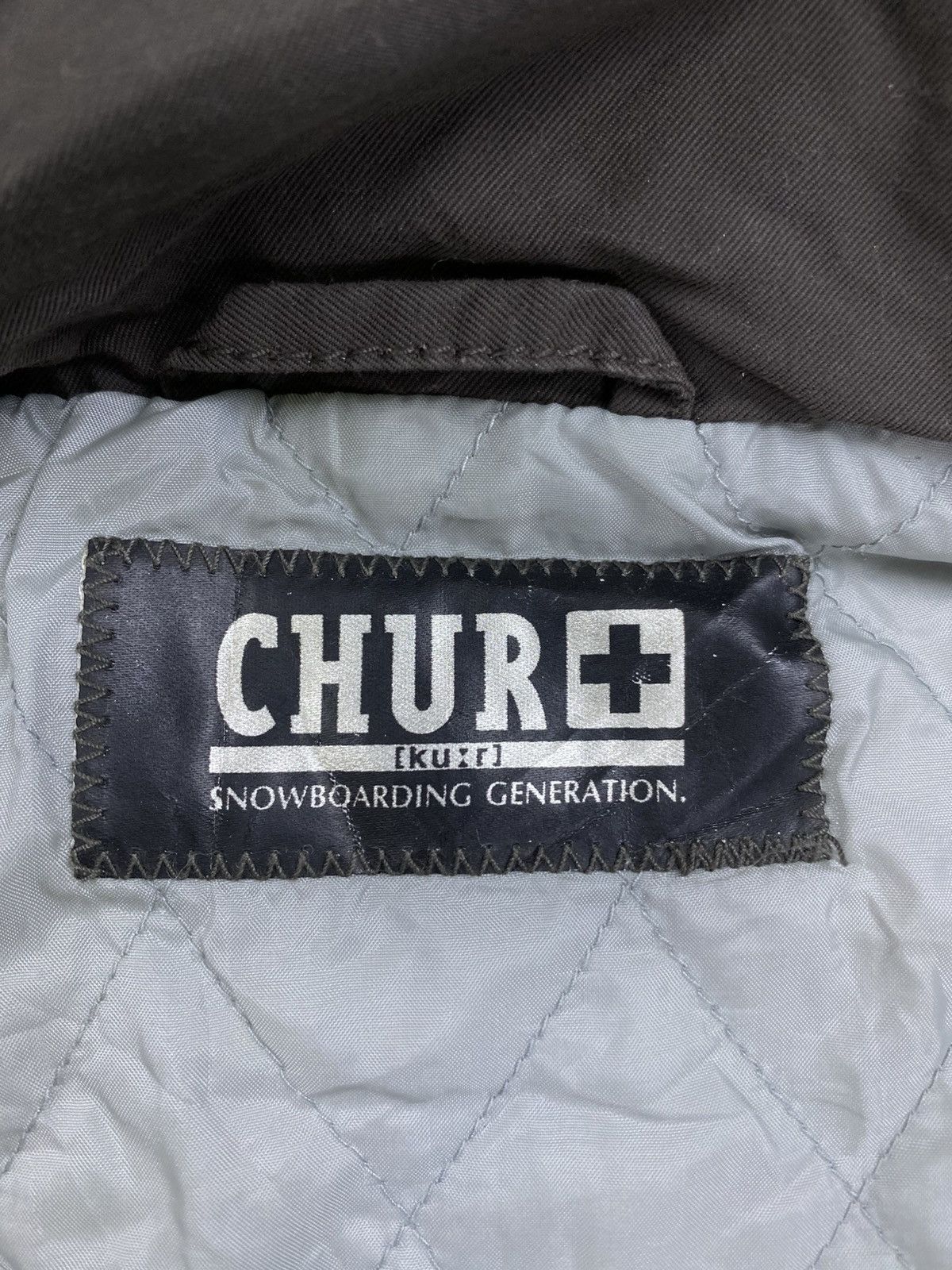 Japanese Brand Chur Snowboarding Cross Logo Zipper Multipocket Jacket Size US L / EU 52-54 / 3 - 11 Thumbnail