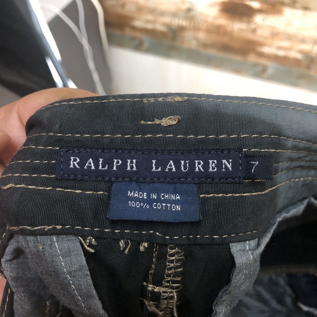 Ralph Lauren DLL Ralph Lauren faded Cargo Multipocket Pants #C287 Size US 27 - 19 Thumbnail