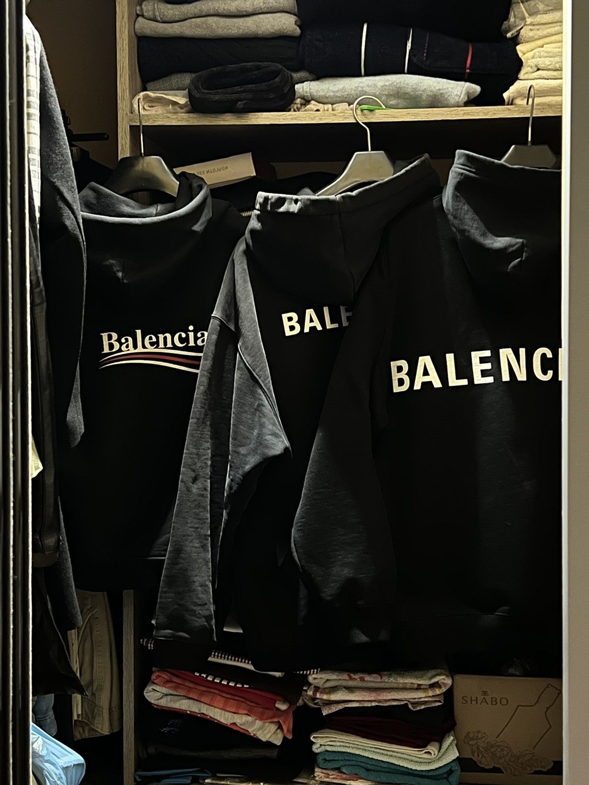 Balenciaga 🚨Balenciaga Black hoodie Political Campaign logo Size US M / EU 48-50 / 2 - 10 Thumbnail