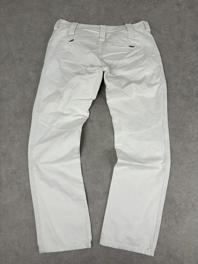 Roberto Cavalli AW2003 Roberto Cavalli White Biker Chinos Pants Size US 34 / EU 50 - 5 Thumbnail