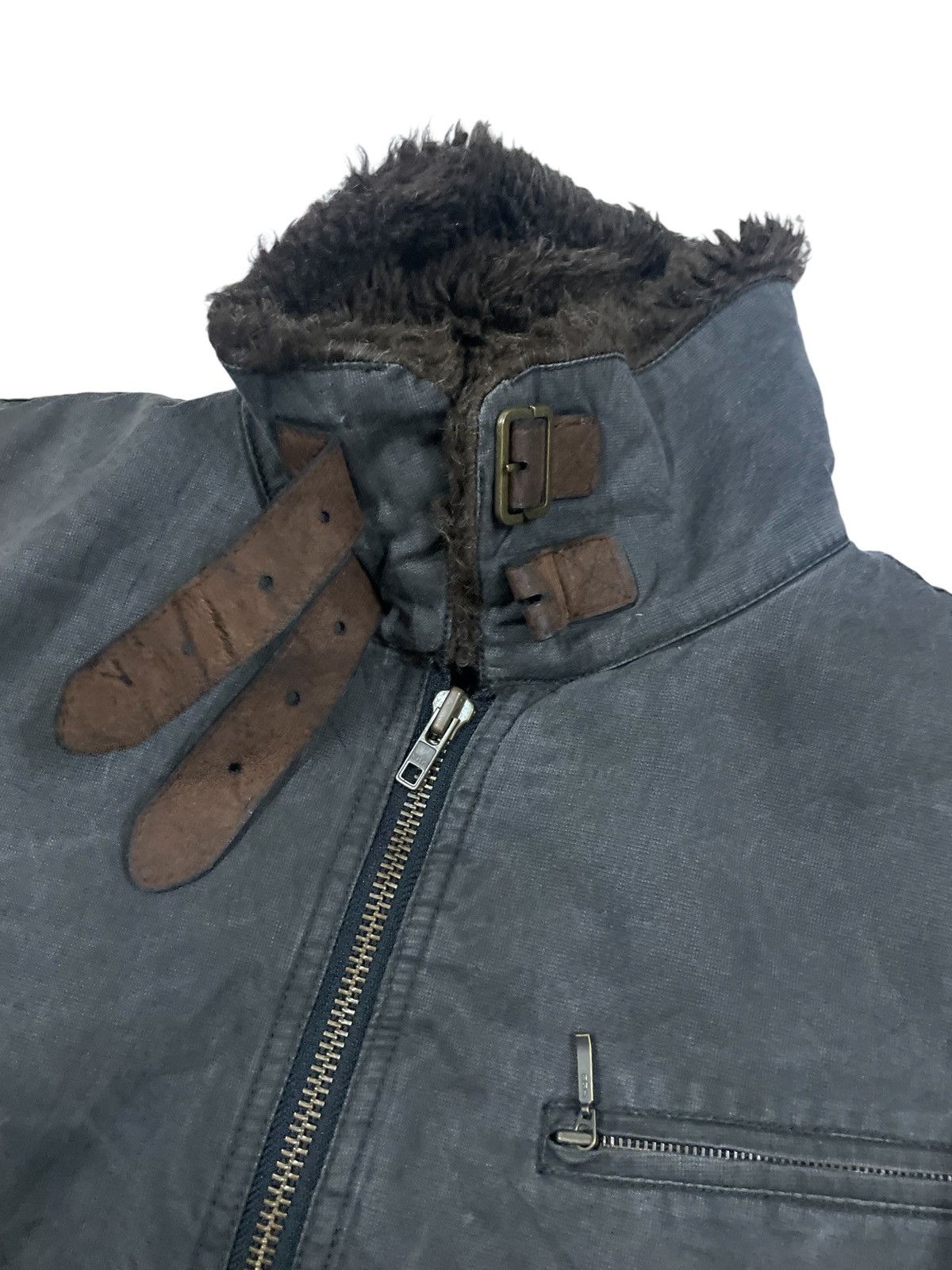 The Smiths Vintage Smith’s American Worker Streetsyle Woven B-3 Jacket Size US L / EU 52-54 / 3 - 3 Thumbnail