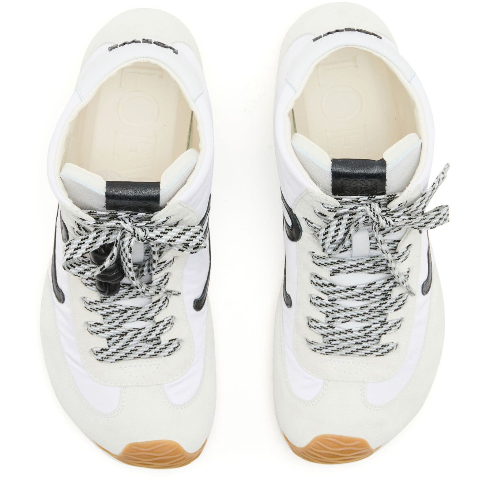 Loewe LOEWE Baller Runner 2.0 WHITE/BLACK Sneakers New & Authentic Size US 6 / IT 36 - 4 Thumbnail
